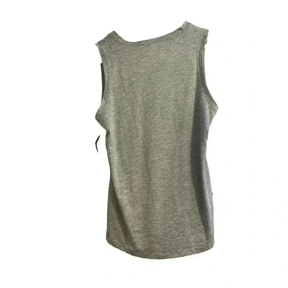 Bally Total Fitness Women Size Medium Drape Open Back Tank Top - Picture 1 of 4